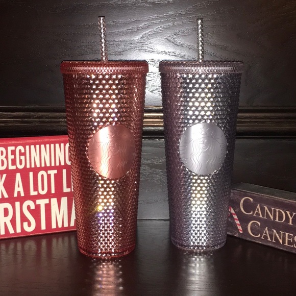 Starbucks Other - Holiday 2019 Silver Studded Tumbler